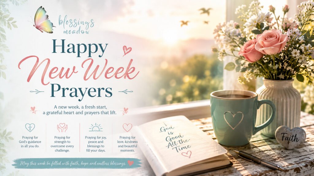 Happy New Week Prayers