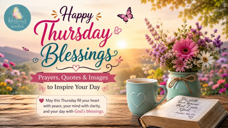 Happy Thursday Blessings, Prayers, Quotes &amp; Images to Inspire Your Day