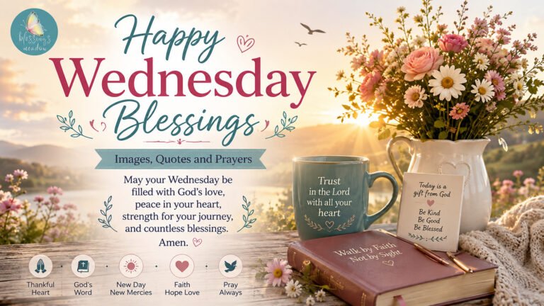 Happy Wednesday Blessings, Images, Quotes and Prayers