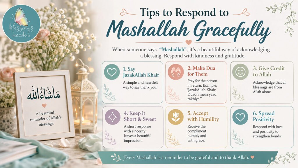 Tips to Respond to Mashallah Gracefully