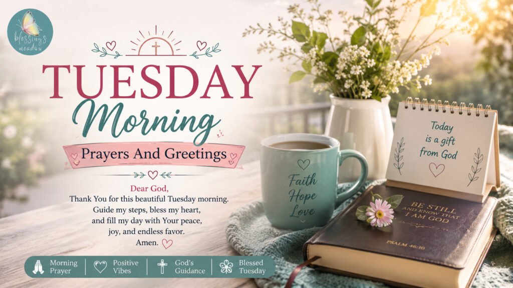 Tuesday Morning Prayers And Greetings